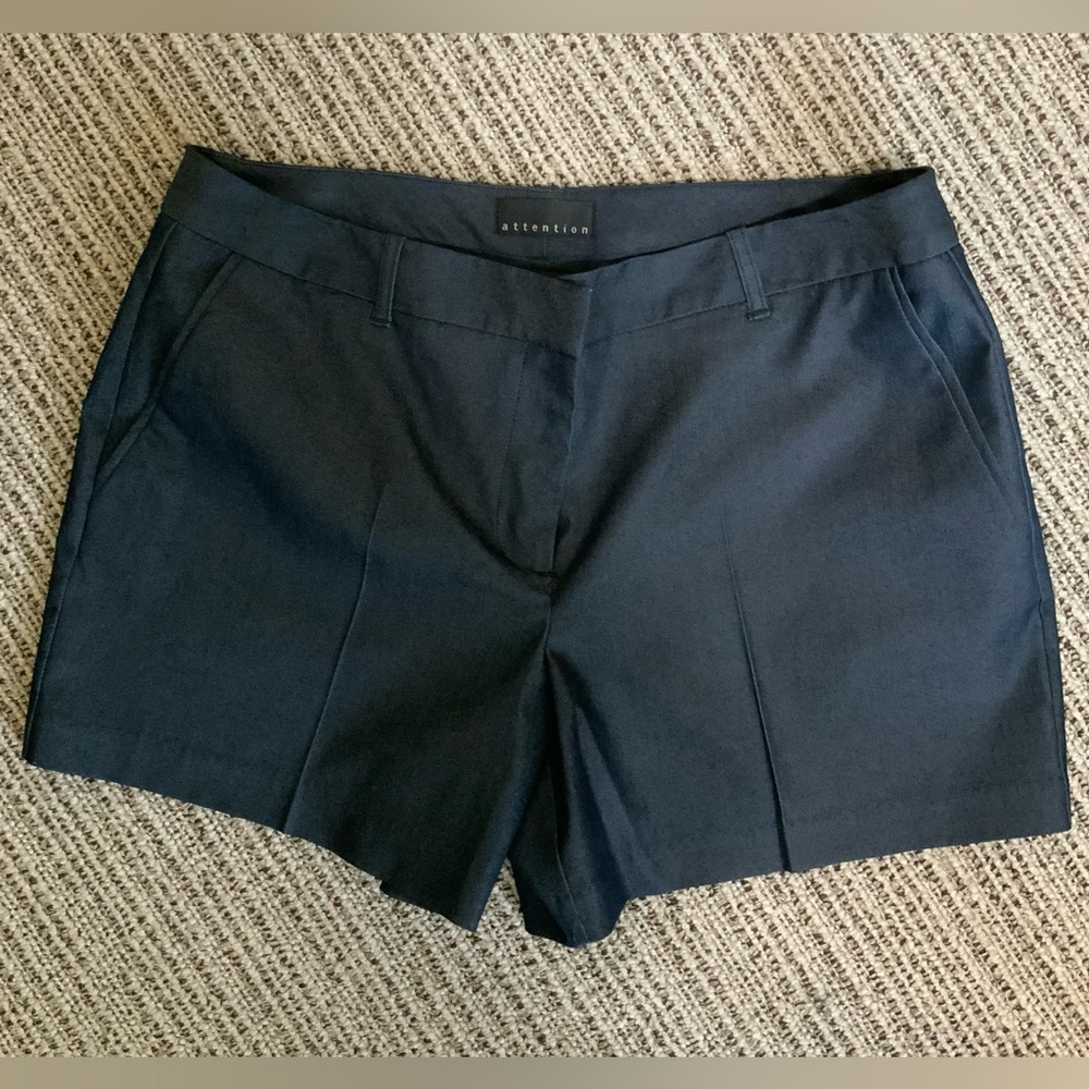 Attention Dark Blue Shorts